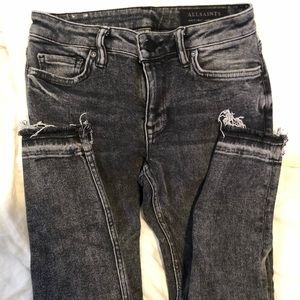 Black All Saints Denim